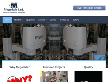 Tablet Screenshot of megadale.com